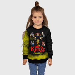 Свитшот детский КНЯZZ Гимн Шута, цвет: 3D-черный — фото 2