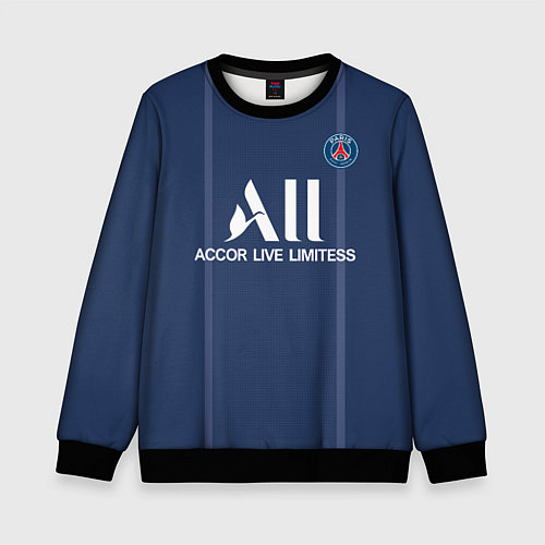 Детский свитшот Messi PSG Football / 3D-Черный – фото 1