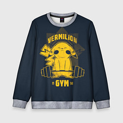 Свитшот детский Vermilion gym, цвет: 3D-меланж