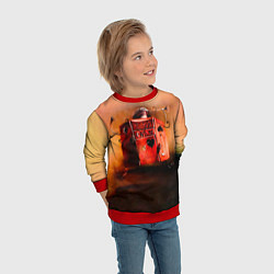 Свитшот детский Агата Кристи OPIUM, цвет: 3D-красный — фото 2