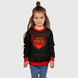 Свитшот детский Агата Кристи чудеса, цвет: 3D-красный — фото 2
