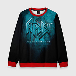 Свитшот детский ЭХО СУДНОГО ДНЯ - Ария, цвет: 3D-красный