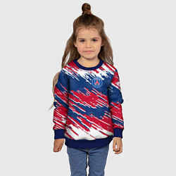 Свитшот детский ФК ПСЖ PARIS SAINT GERMAIN, цвет: 3D-синий — фото 2