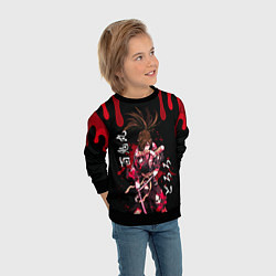 Свитшот детский Аниме Дороро Dororo, Хяккимару, цвет: 3D-черный — фото 2