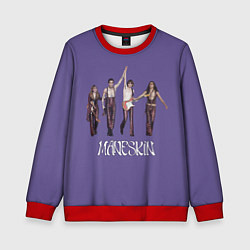 Свитшот детский Maneskin Zitti e buoni, цвет: 3D-красный