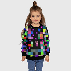 Свитшот детский Arcade Pig, цвет: 3D-черный — фото 2