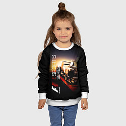 Свитшот детский FORMULA 1, цвет: 3D-белый — фото 2