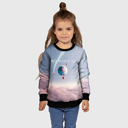 Свитшот детский No mans sky, цвет: 3D-черный — фото 2