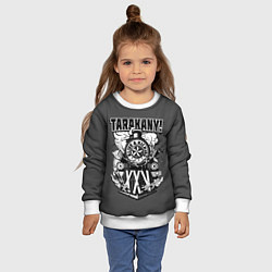 Свитшот детский TARAKANY! ALIVE & KICKING XXV, цвет: 3D-белый — фото 2