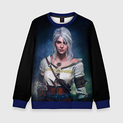 Свитшот детский Ciri, цвет: 3D-синий