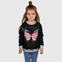 Свитшот детский Gravity - Bullet For My Valentine, цвет: 3D-меланж — фото 2