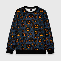 Свитшот детский HALLOWEEN, цвет: 3D-черный
