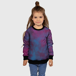 Свитшот детский Космическое свечение, цвет: 3D-черный — фото 2