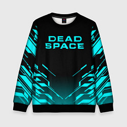 Свитшот детский DEAD SPACE МЁРТВЫЙ КОСМОС, цвет: 3D-черный