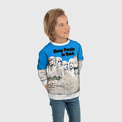 Свитшот детский Deep Purple in Rock, цвет: 3D-белый — фото 2