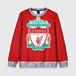 Свитшот детский F C LIVERPOOL, цвет: 3D-меланж