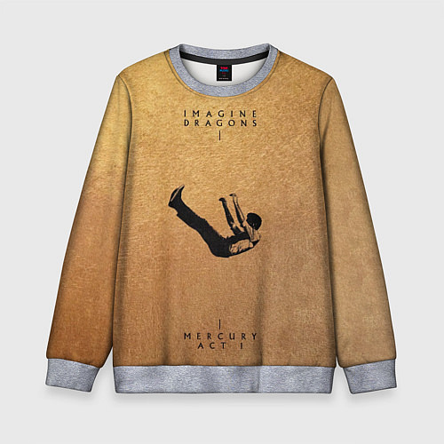 Детский свитшот Mercury Act 1 - Imagine Dragons / 3D-Меланж – фото 1