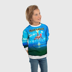 Свитшот детский Seventh Son of a Seventh Son - Iron Maiden, цвет: 3D-белый — фото 2