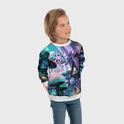 Свитшот детский FantasyFish, цвет: 3D-белый — фото 2