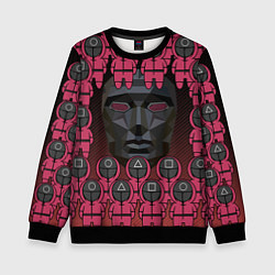 Свитшот детский ВЕДУЩИЙ С ОХРАННОЙ GUARDS, цвет: 3D-черный