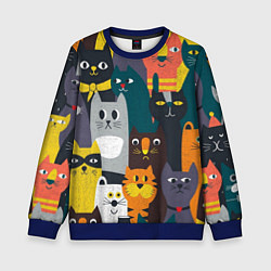 Детский свитшот Крутые коты