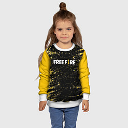 Свитшот детский Garena Free Fire - День Booyah, цвет: 3D-белый — фото 2