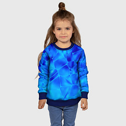 Свитшот детский Ice Under Water, цвет: 3D-синий — фото 2