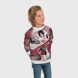 Свитшот детский Naraka blade, цвет: 3D-белый — фото 2