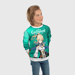 Свитшот детский ДЖИНН ИЗ МОНДШТАДТА JEAN, цвет: 3D-белый — фото 2