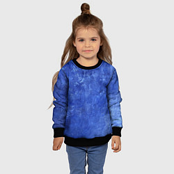 Свитшот детский Ночная синева, цвет: 3D-черный — фото 2