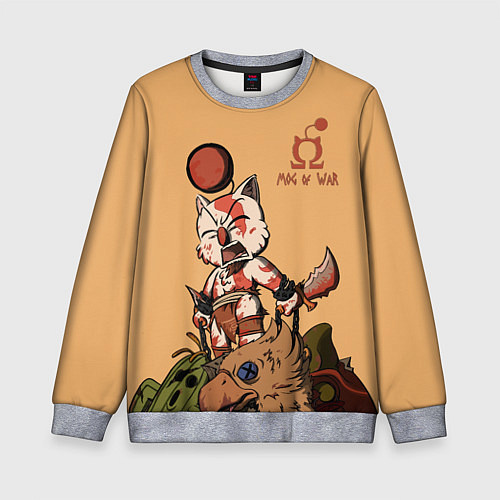 Детский свитшот Mog of War / 3D-Меланж – фото 1