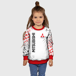 Свитшот детский MITSUBISHI JAPAN STYLE SAMURAI AUTO, цвет: 3D-красный — фото 2