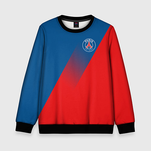 Детский свитшот PSG GRADIENT SPORT UNIFORM / 3D-Черный – фото 1