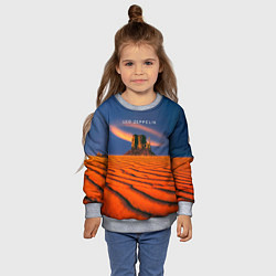 Свитшот детский Led Zeppelin коллекционное, цвет: 3D-меланж — фото 2