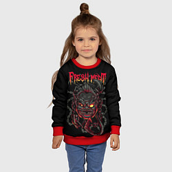 Свитшот детский Дота 2 Пудж Свежее мясо dota 2, цвет: 3D-красный — фото 2