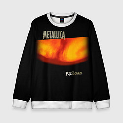 Свитшот детский Metallica ReLoad, цвет: 3D-белый