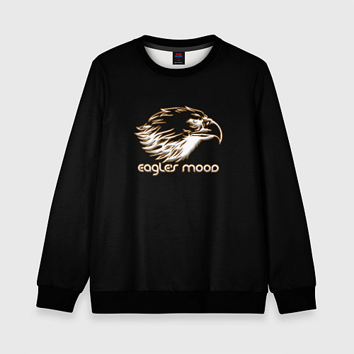 Детский свитшот Eagles mood / 3D-Черный – фото 1