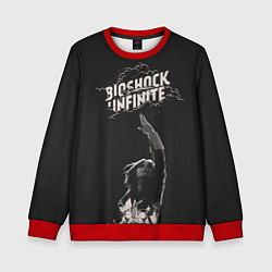 Свитшот детский Элизабет тянется к небу, цвет: 3D-красный