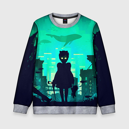 Детский свитшот Сестричка из Рапчера / 3D-Меланж – фото 1