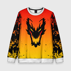 Свитшот детский DOTA SHADOW FIEND FIRE, цвет: 3D-белый