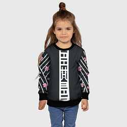 Свитшот детский ЧЕРНЫЕ ДРАКОНЫ BLACK DRAGON, цвет: 3D-черный — фото 2