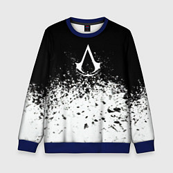 Свитшот детский Assassins creed ассасины, цвет: 3D-синий