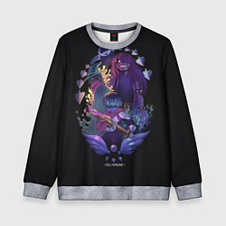 Свитшот детский Deltarun, цвет: 3D-меланж