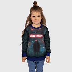 Свитшот детский Smash Into Pieces Big Bang Neon man, цвет: 3D-синий — фото 2