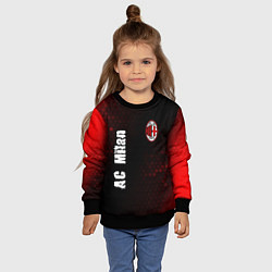 Свитшот детский AC MILAN AC Milan Графика, цвет: 3D-черный — фото 2
