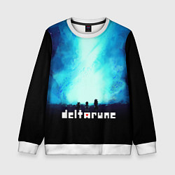 Свитшот детский DELTARUNE ГЕРОИ ИГРЫ, цвет: 3D-белый