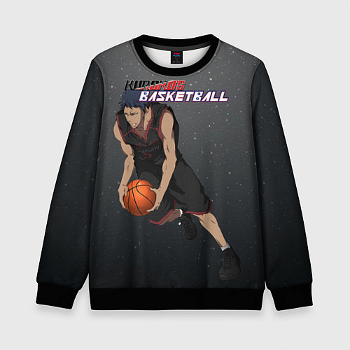Детский свитшот Дайки Аомине / 3D-Черный – фото 1