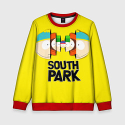 Свитшот детский South Park - Южный парк персонажи, цвет: 3D-красный