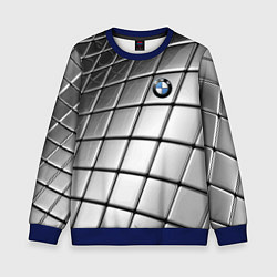 Свитшот детский BMW pattern 2022, цвет: 3D-синий