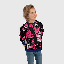 Свитшот детский АКАШИ СЕЙДЖУРО ЛУЧШИЕ МОМЕНТЫ, цвет: 3D-синий — фото 2